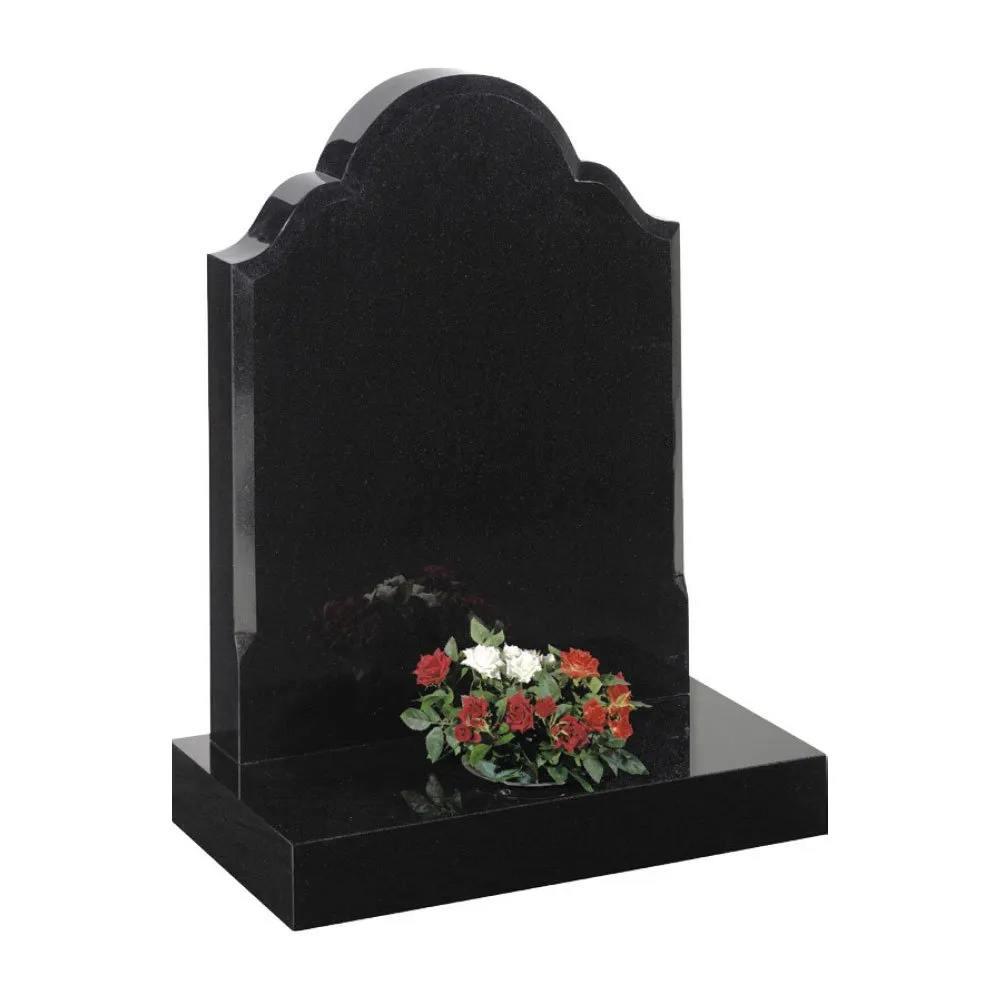 Black Granite Headstone